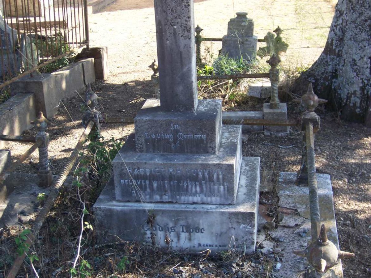 CUMMING Harriet P.H. -1898
