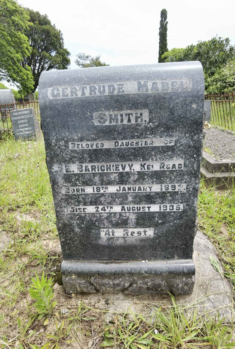 SMITH Gertrude Mabel nee BARICHIEVY 1892-1935