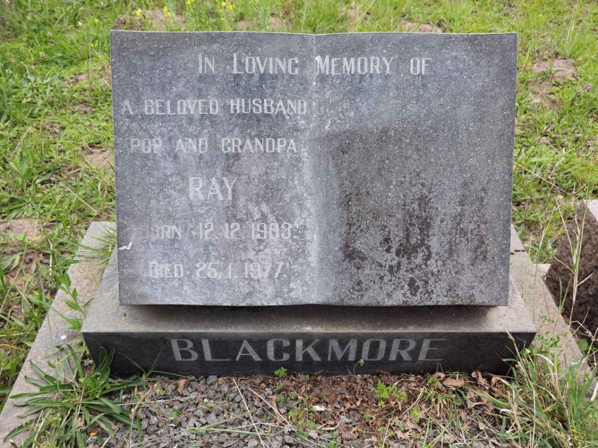 BLACKMORE Ray 1903-1977