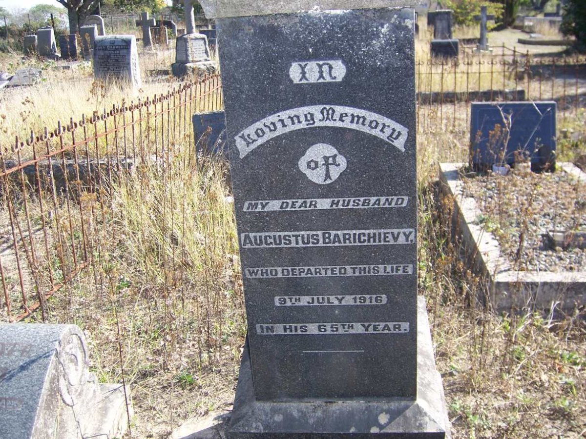 BARICHIEVY Augustus -1916