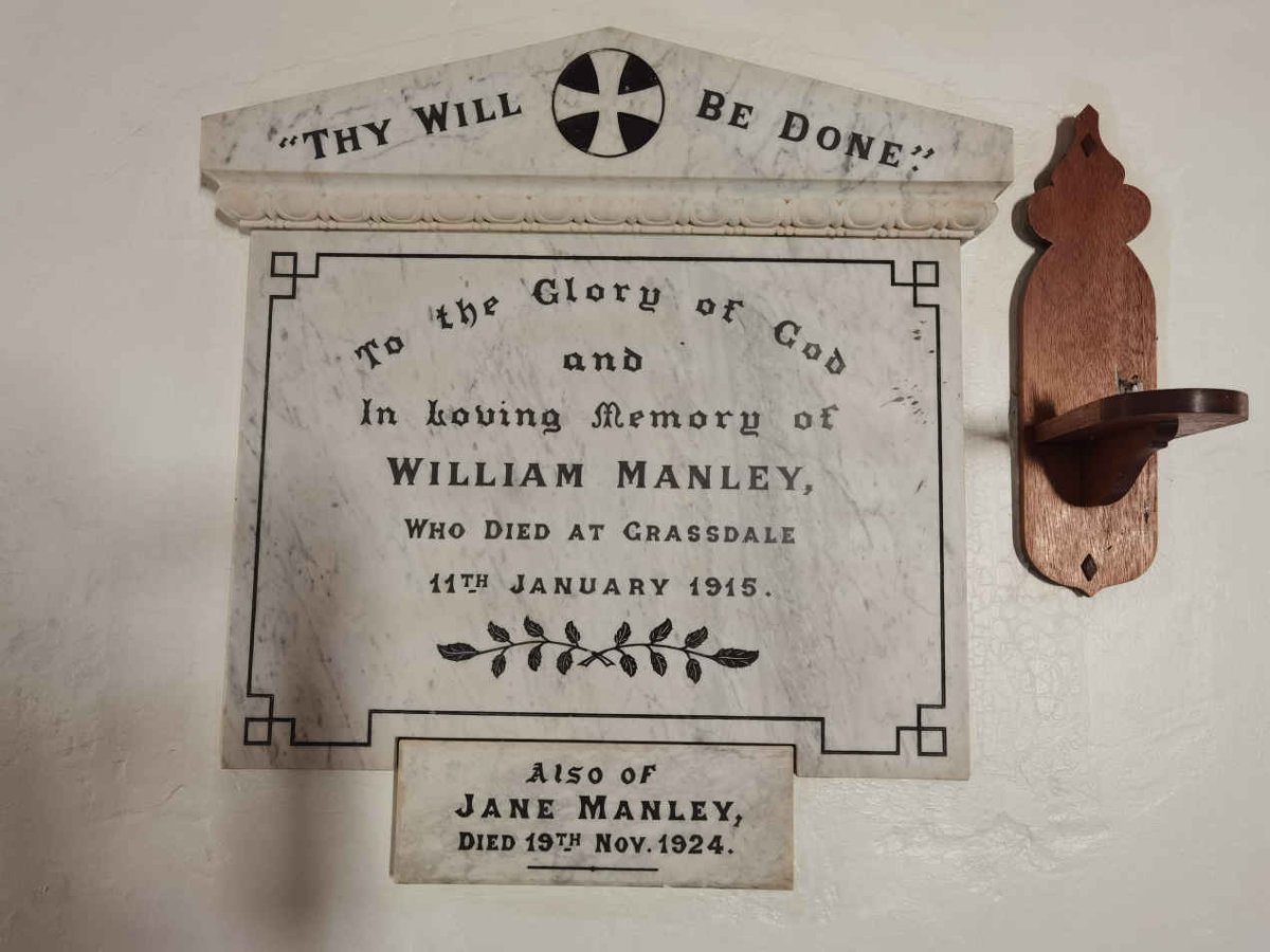 MANLEY William -1915 &amp; Jane -1924