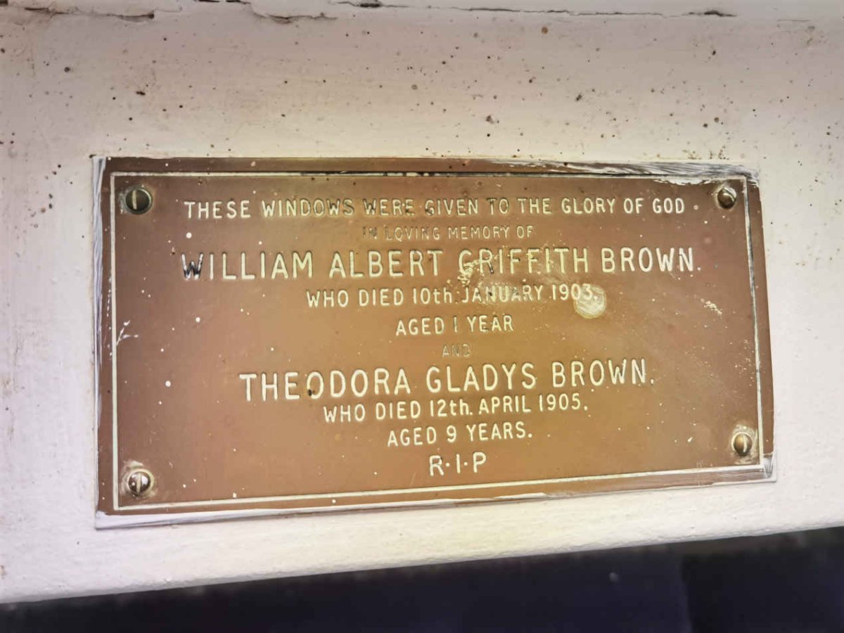 BROWN William Albert Griffith -1903 :: BROWN Theodora Gladys -1905