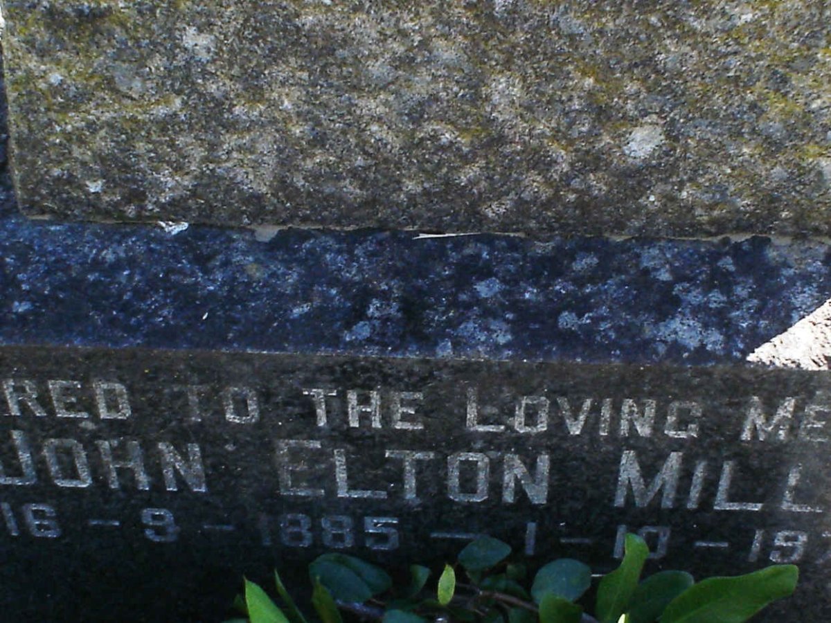 MILLS John Elton 1885-1973