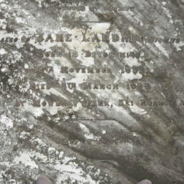 LANDREY Jane 1832-1908