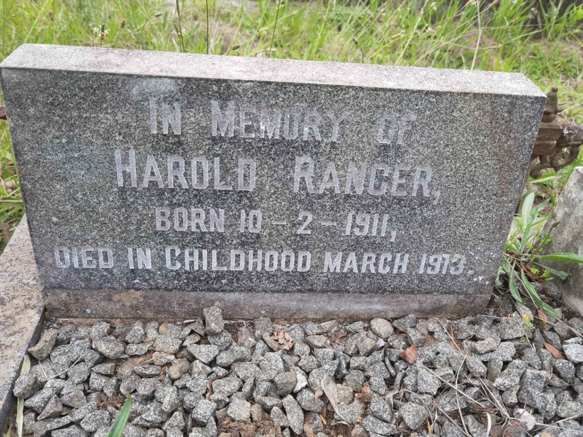 RANGER Gray Victor -1901 :: RANGER Harold -1911 :: RANGER Alfred 1905-1905