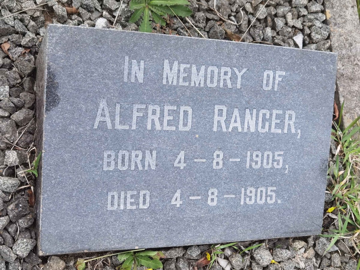 RANGER Gray Victor -1901 :: RANGER Harold -1911 :: RANGER Alfred 1905-1905