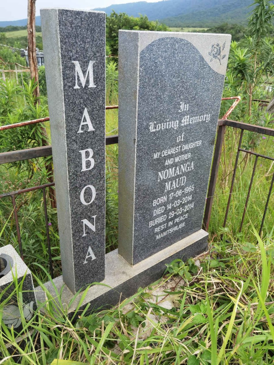 MABONA Nomanga Maud 1965-2014