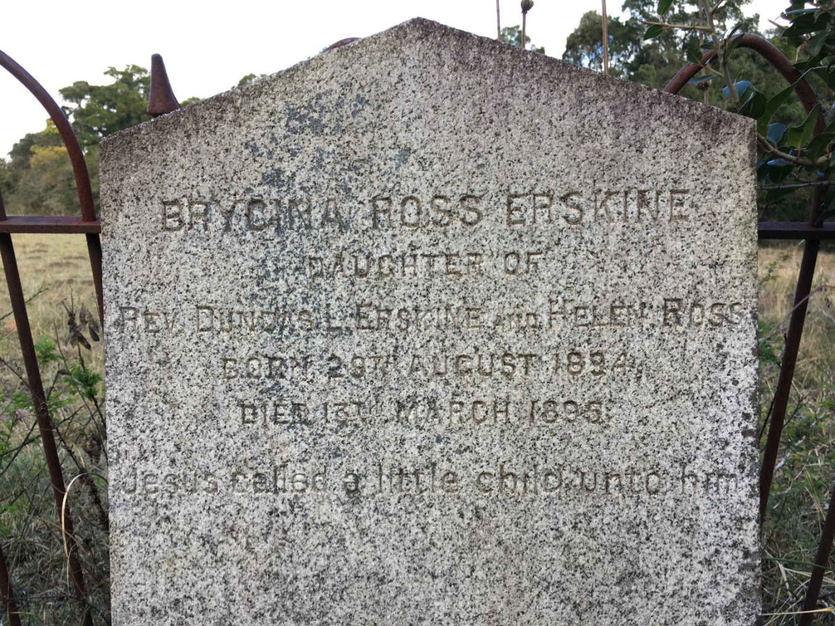 ERSKINE Brycina Ross 1894-1895