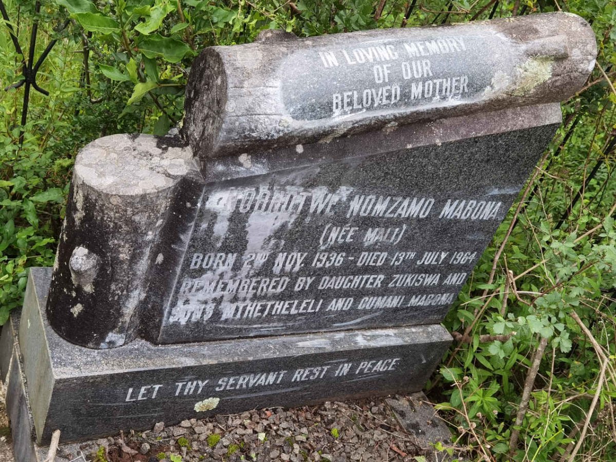MABONA Nobhutwe Nomzamo nee MALI 1936-1964