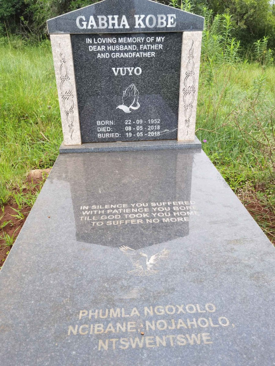 GABHA Kobe Vuyo 1952-2018