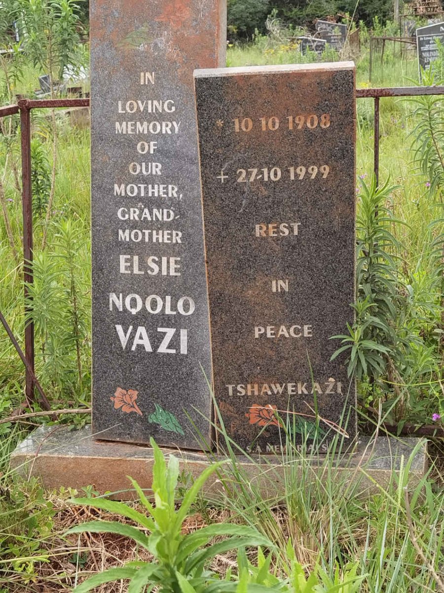 VAZI Elsie Nqolo 1908-1999