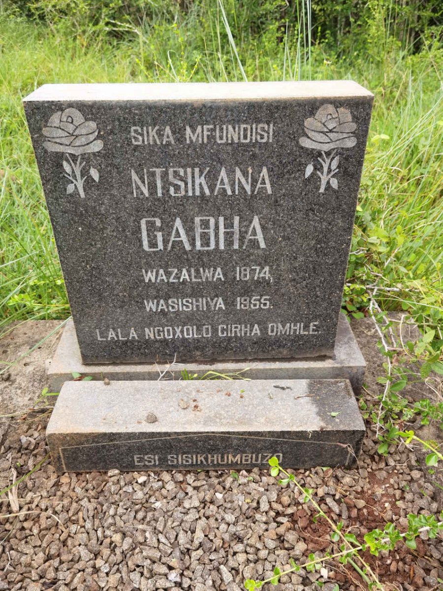 GABHA Ntsikana 1874-1955