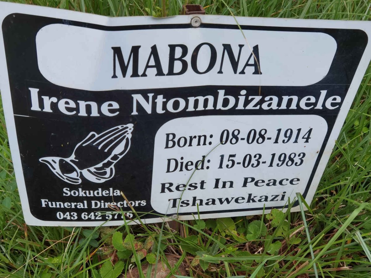 MABONA Irene Ntombizanele 1914-1983