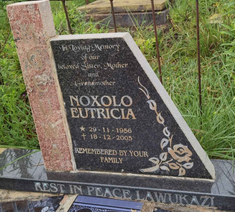 MGCUWA Noxolo Eutricia 1956-2005