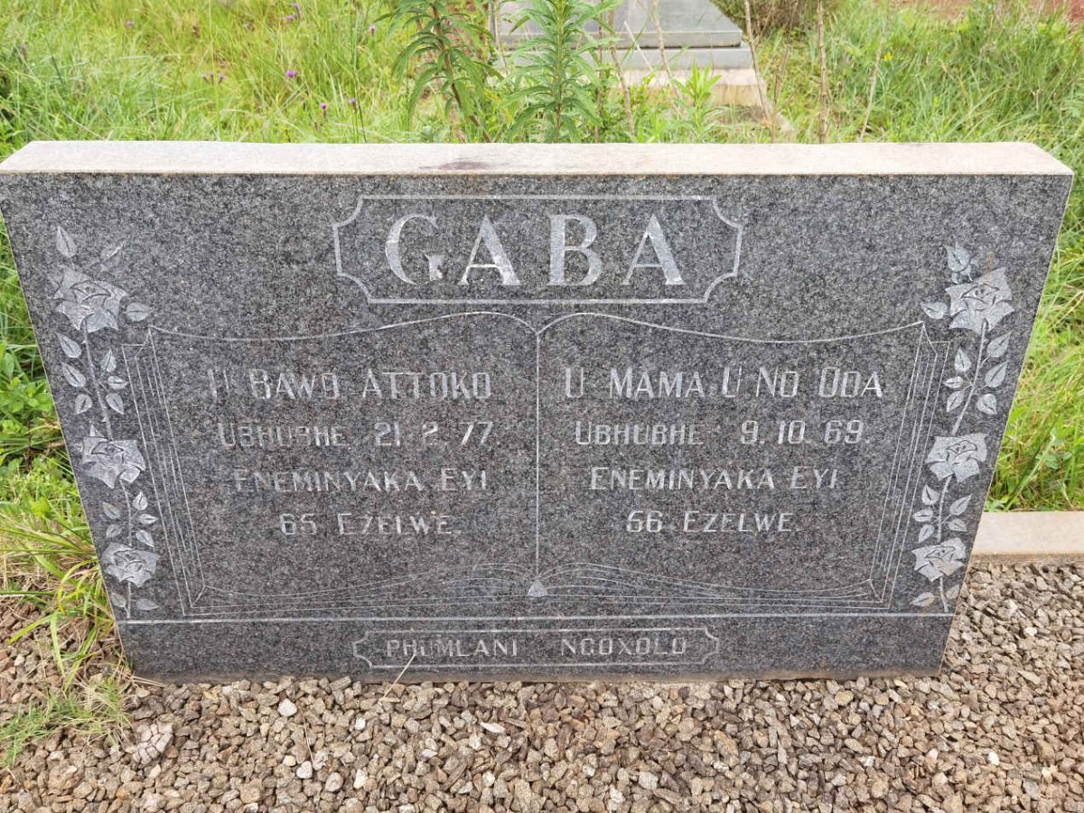 GABA Attako -1977 &amp; Oda -1969