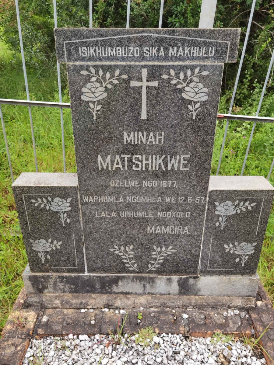 MATSHIKWE Minah 1877-1957