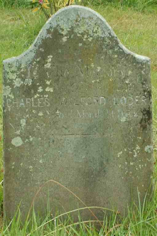 LODER Charles Wilford
