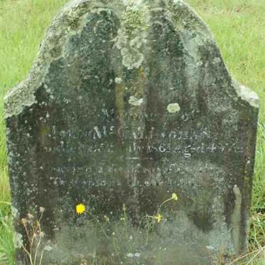 McCALLOGHAN John  -1861