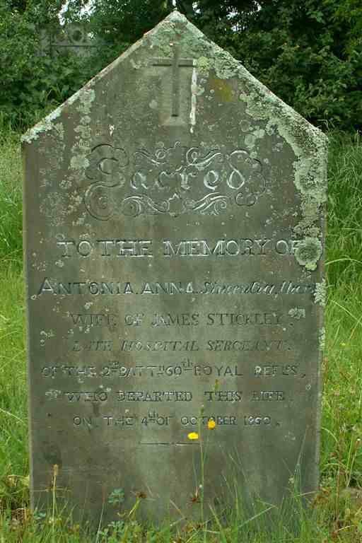 STICKLEY Antonia Anna Sincentia H. -1860