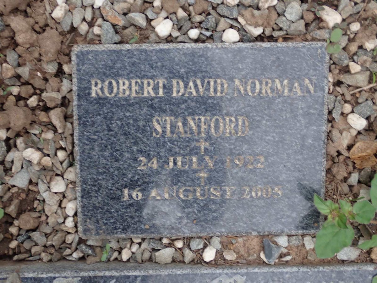 STANFORD Robert David Norman 1922-2005