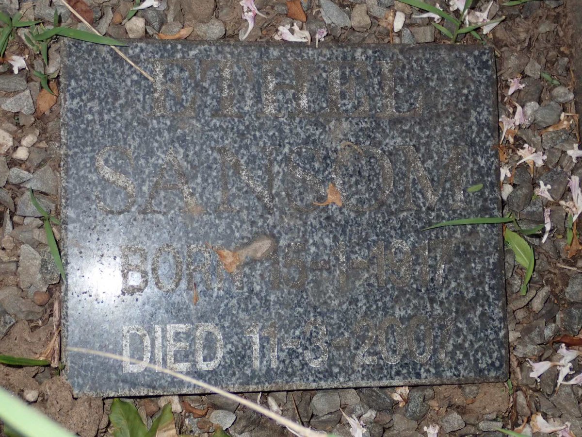 SANSOM Ethel 1917-2007