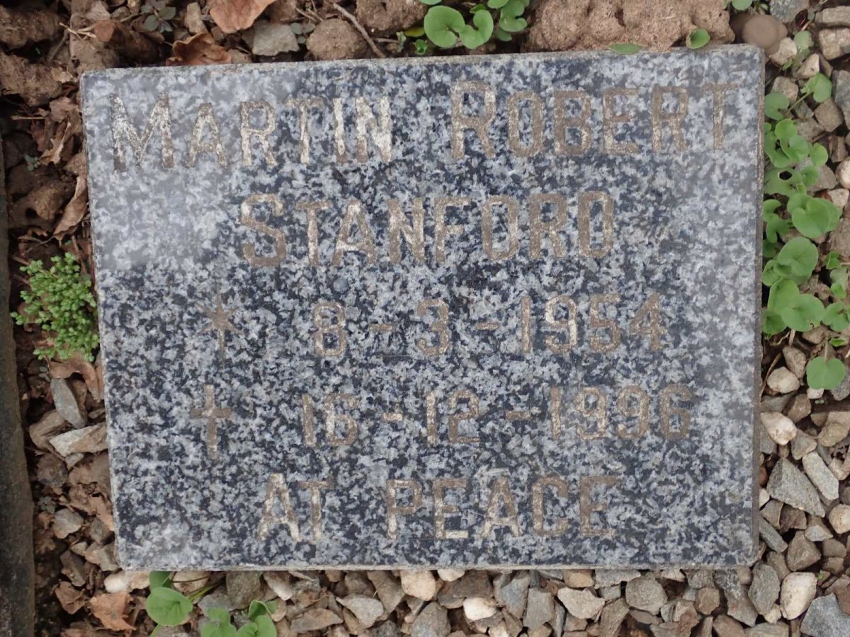 STANFORD Martin Robert 1954-1996