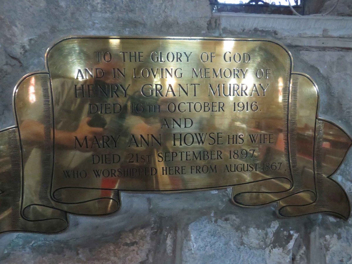 MURRAY Henry Grant -1916 &amp; Mary Ann HOWSE -1897