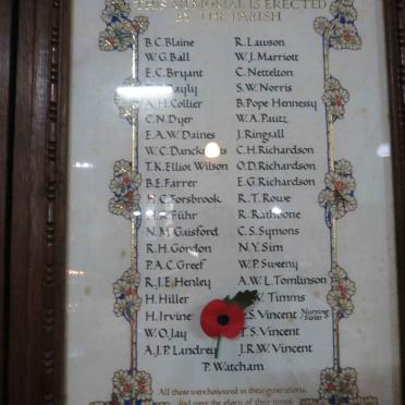 2. Great War Memorial