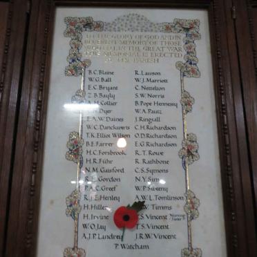 1. Great War Memorial