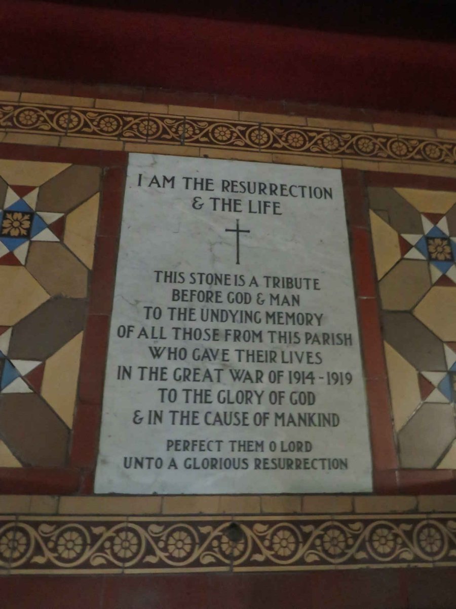 3. Great War Memorial Stone
