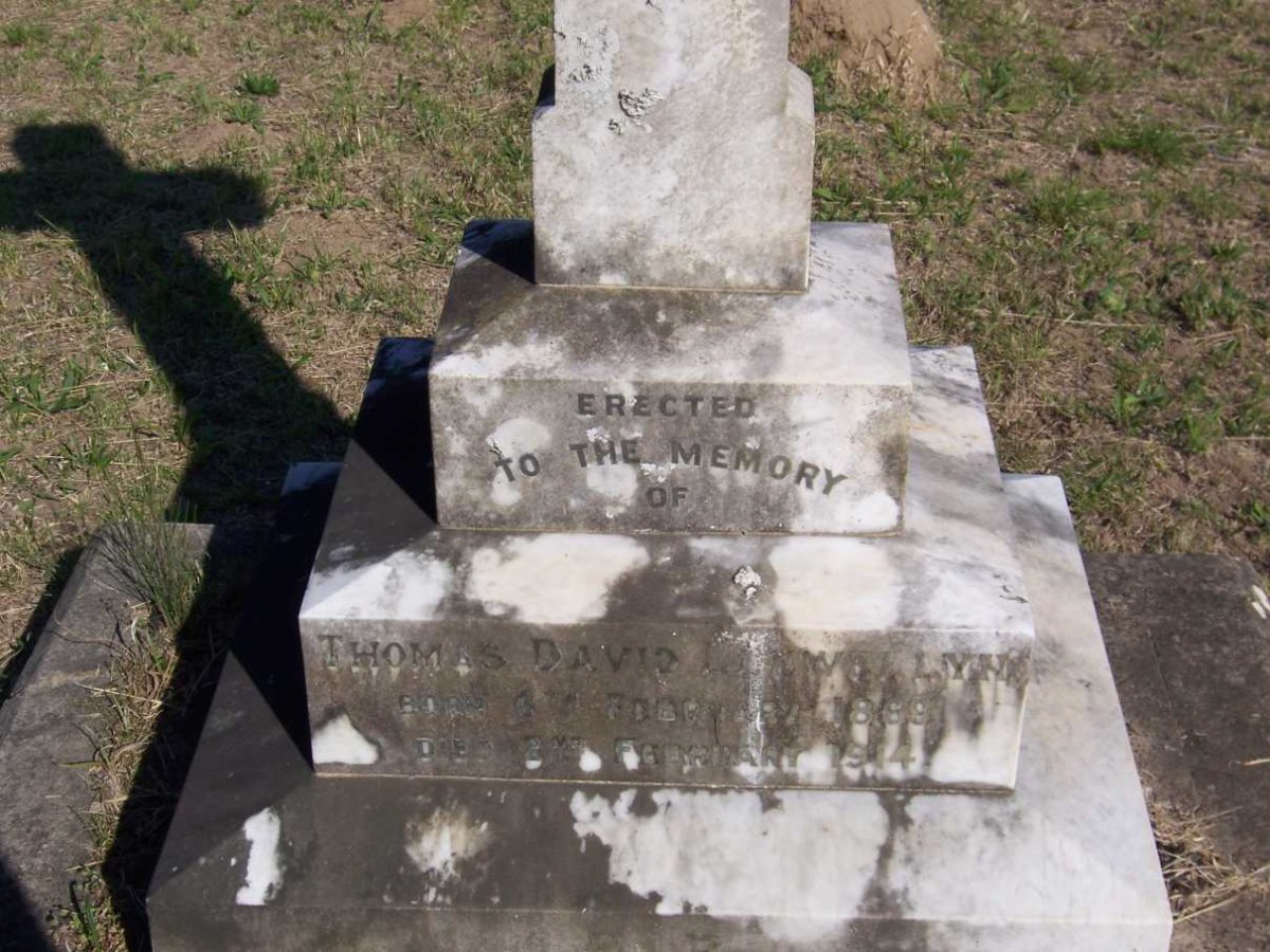 ? Thomas David Llewellyn 1869-1914
