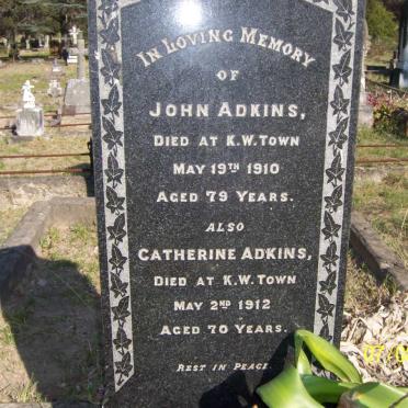 ADKINS John -1910 &amp; Catherine -1912
