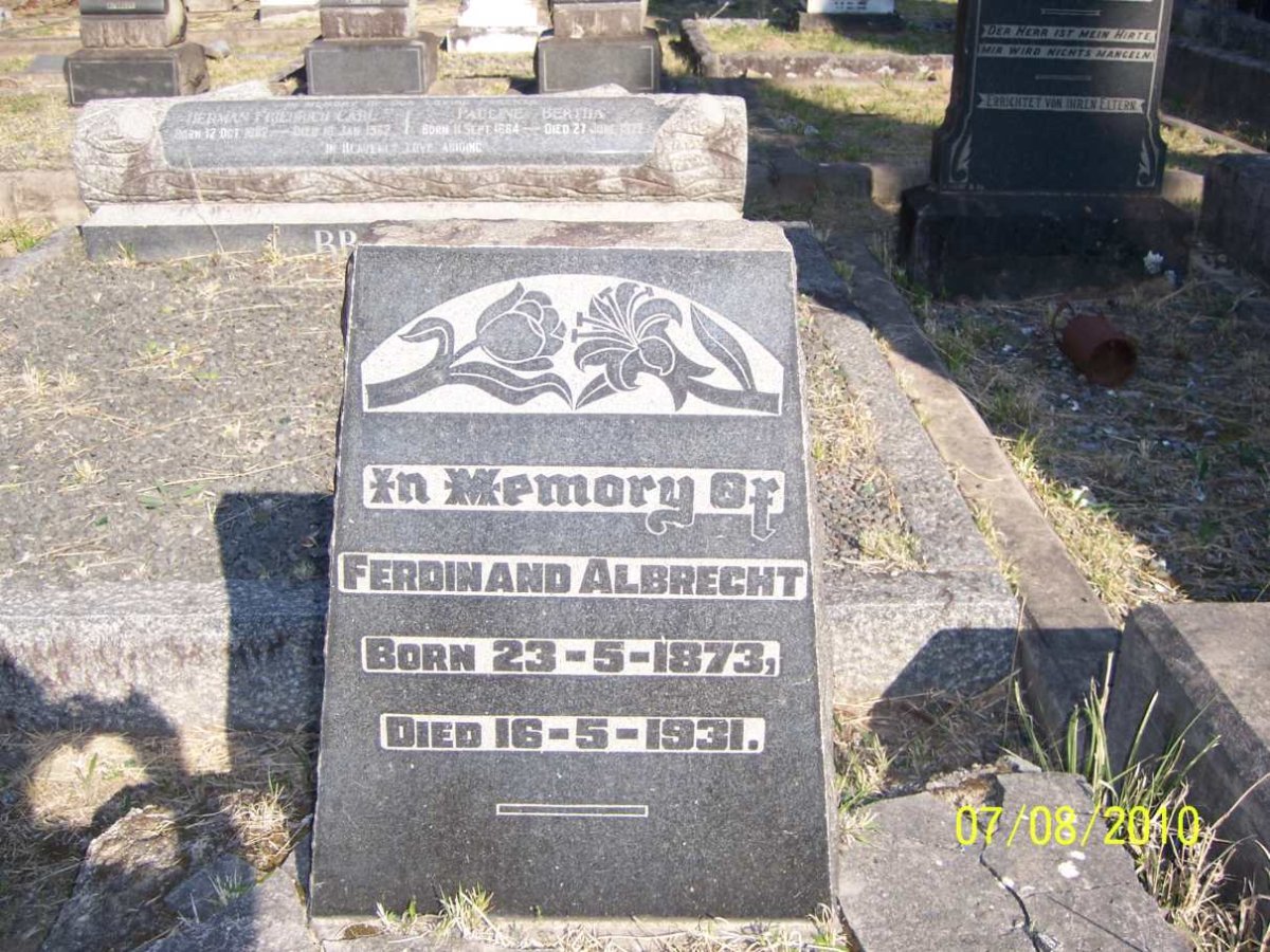 ALBRECHT Ferdinand 1873-1931