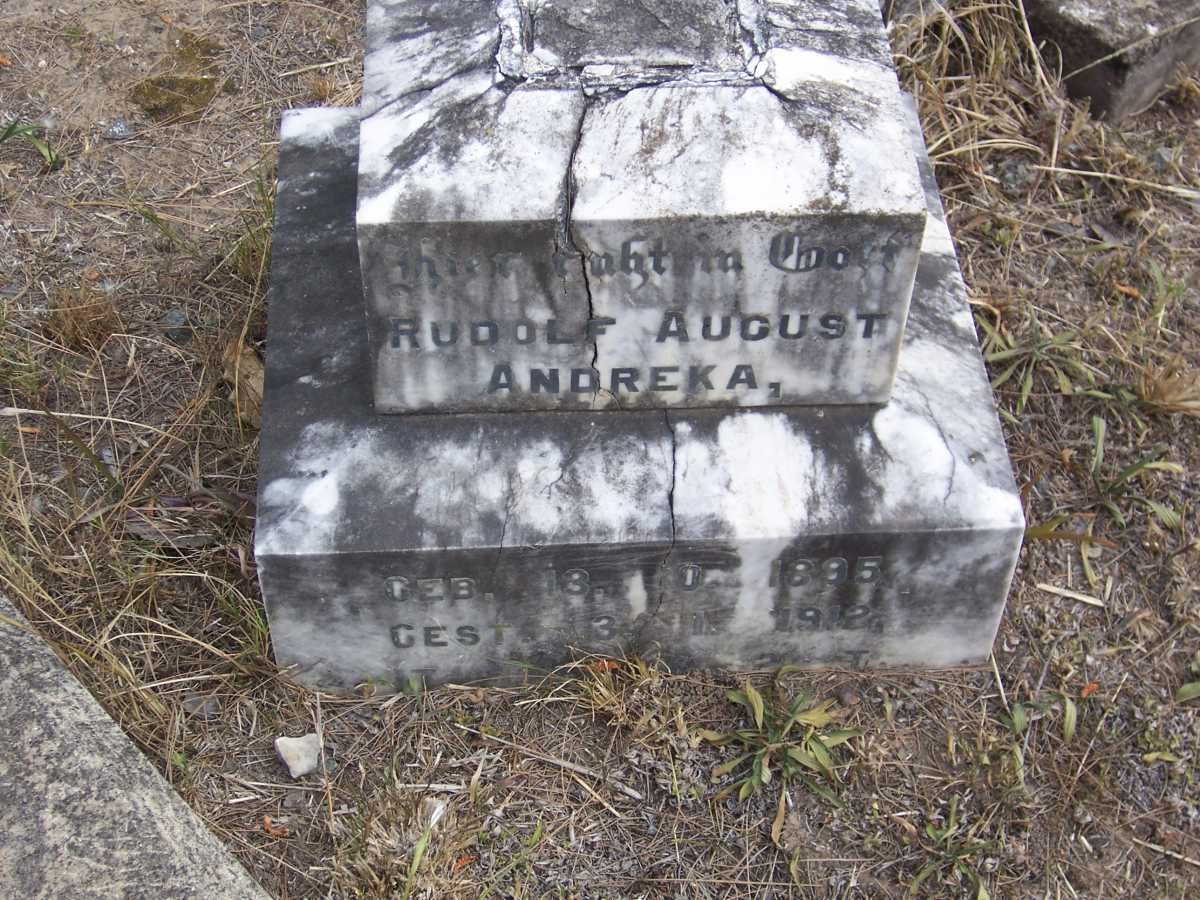 ANDREKA Rudolf August 1895-1912