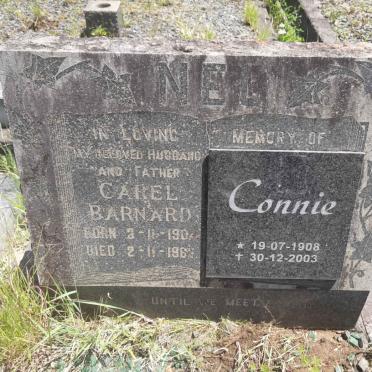 BARNARD Carel 1902-1963 &amp; Connie 1908-2003