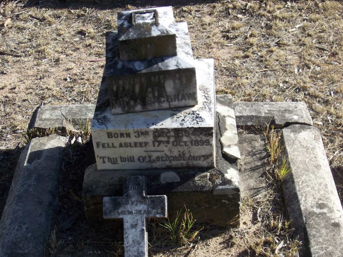 BAGSHAW Hilda 1894-1899