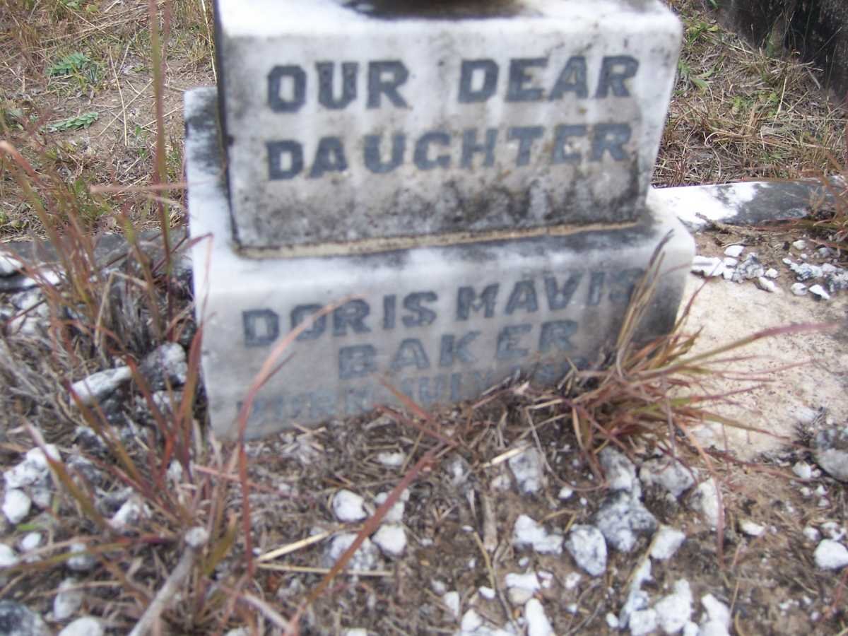 BAKER Doris Mavis