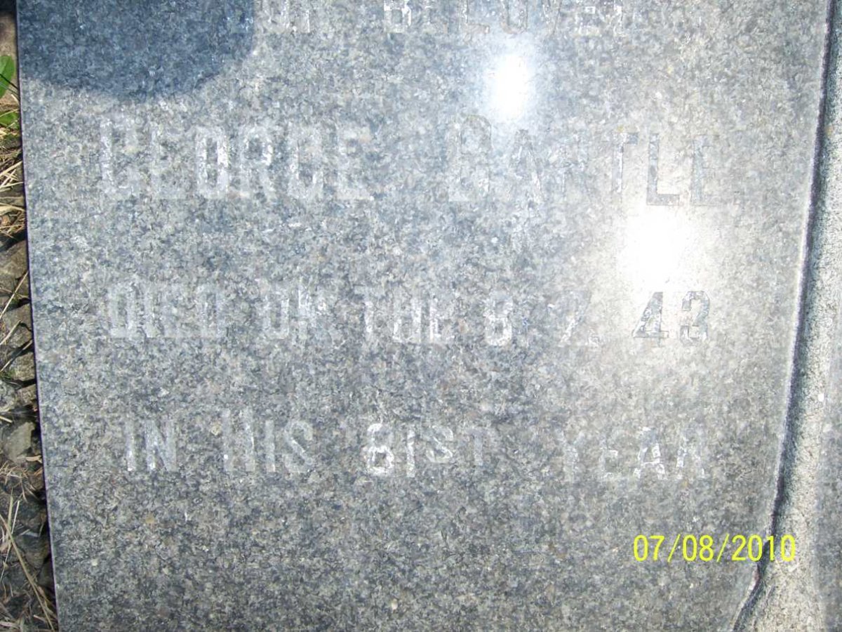 BARTLE George -1948