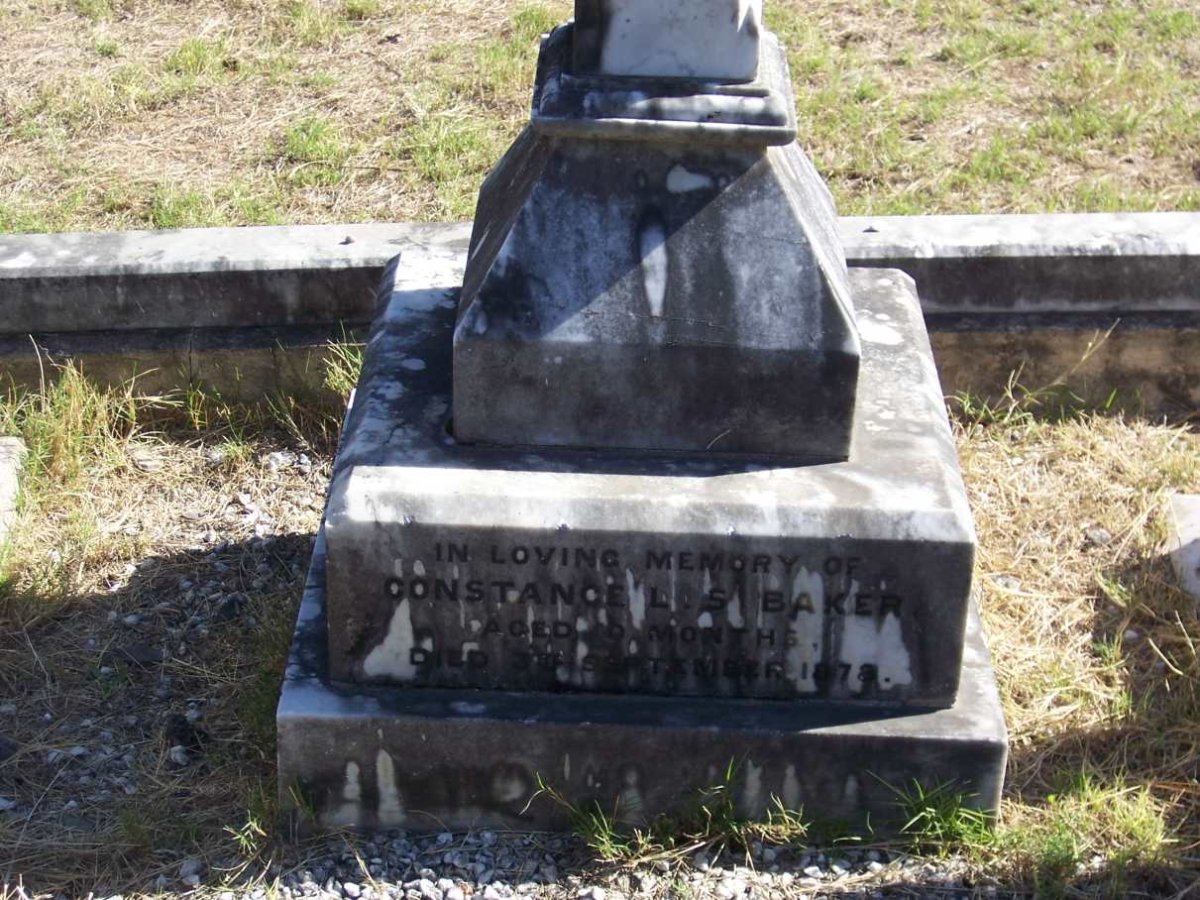 BAKER Constance L.S. -1878