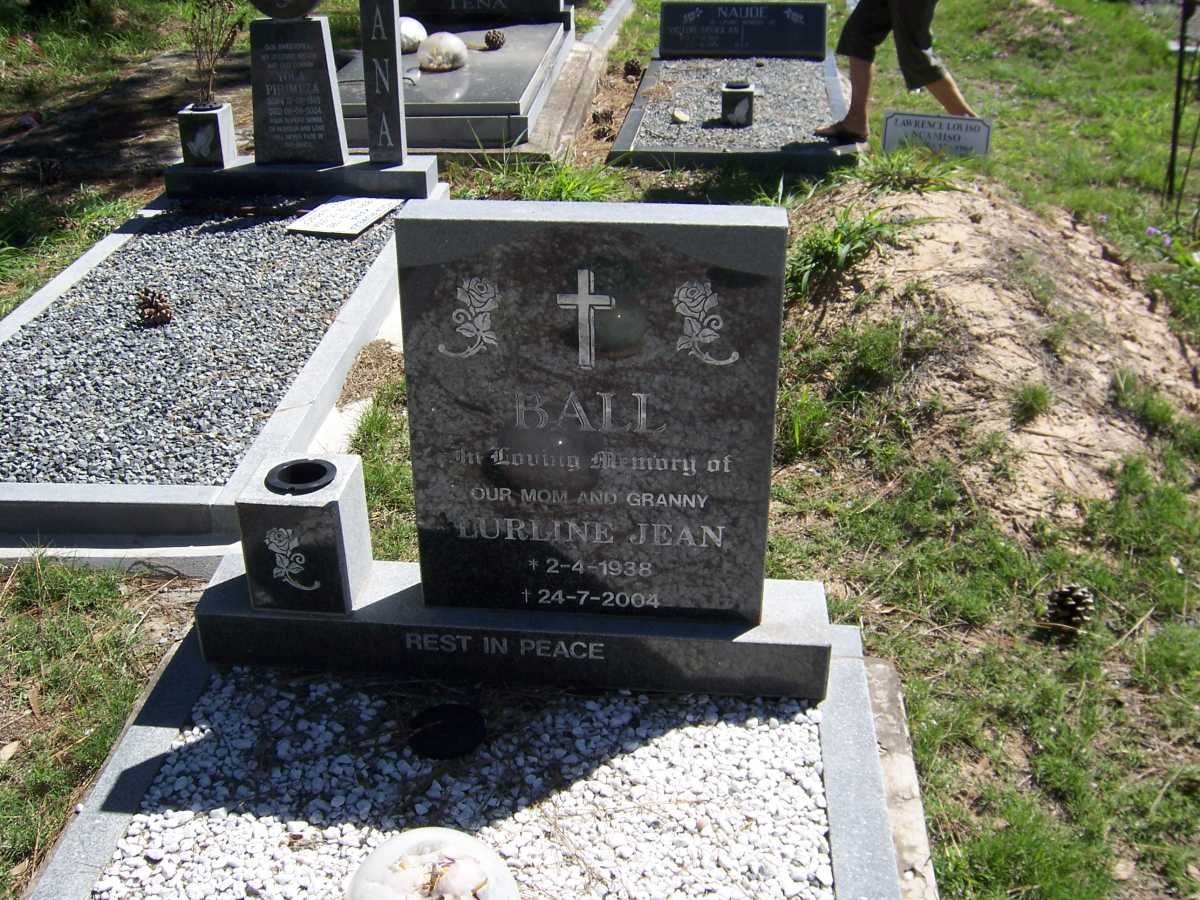 BALL Lurline Jean 1938-2004