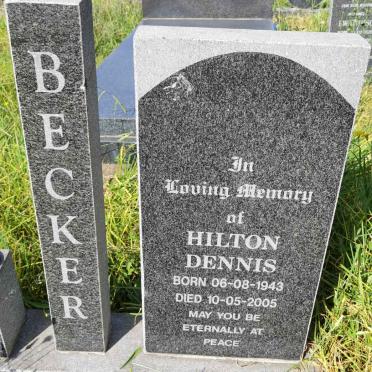 BECKER Hilton Dennis 1943-2005