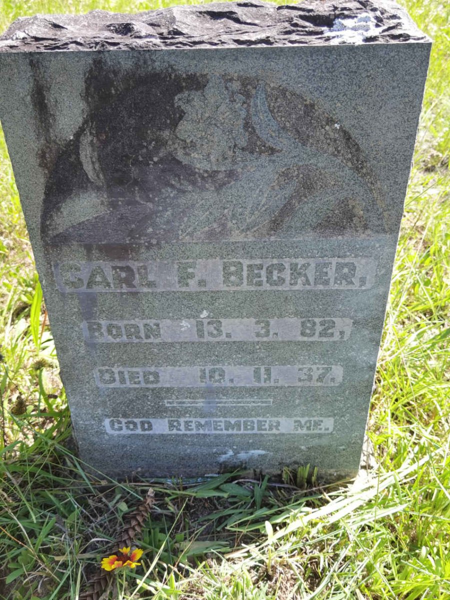 BECKER Carl F. 1882-1937