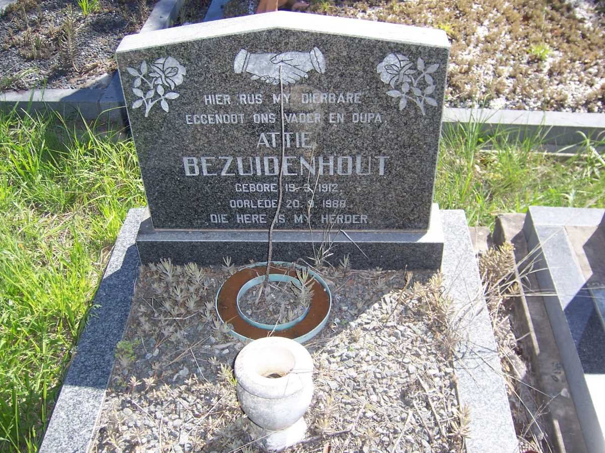 BEZUIDENHOUT Attie 1912-1988