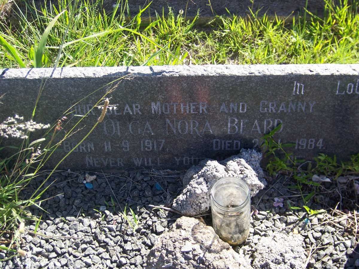 BEARD Olga Nora 1917-1984