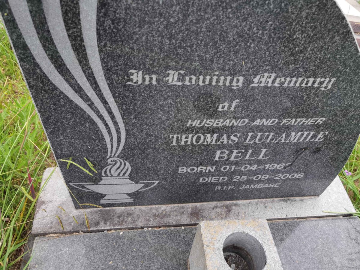 BELL Thomas Lulamile 196?-2006