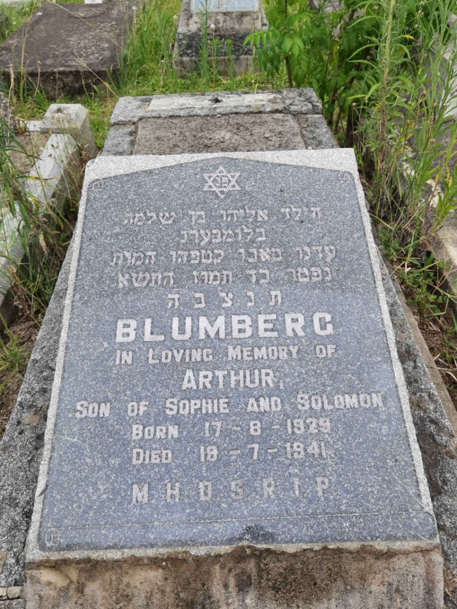 BLUMBERG Arthur 1929-1941