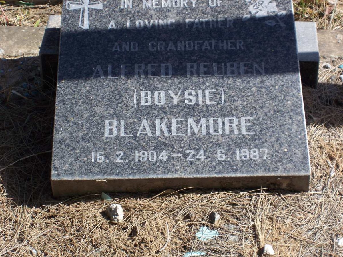 BLAKEMORE Alfred Reuben 1904-1987