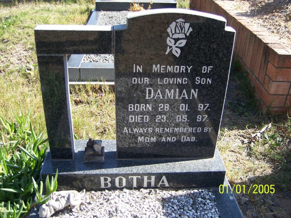 BOTHA Damian 1997-1997