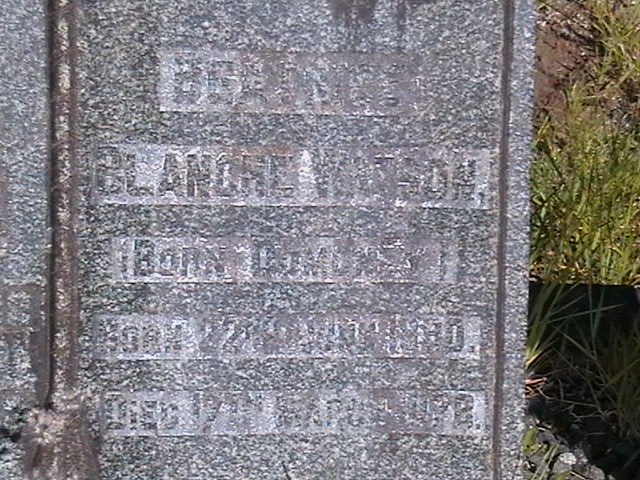 BOY Henry August 1888-1933 :: WATSON Beatrice Blanche nee BOY, born DOMONEY 1890-1978