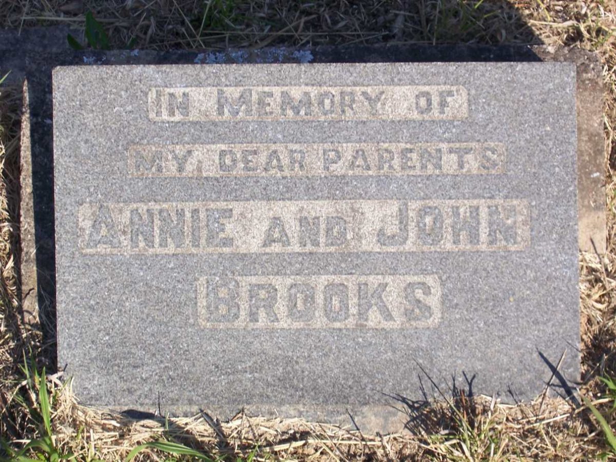 BROOKS John &amp; Annie
